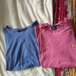 Vintage polo, Ralph Lauren, striped tees